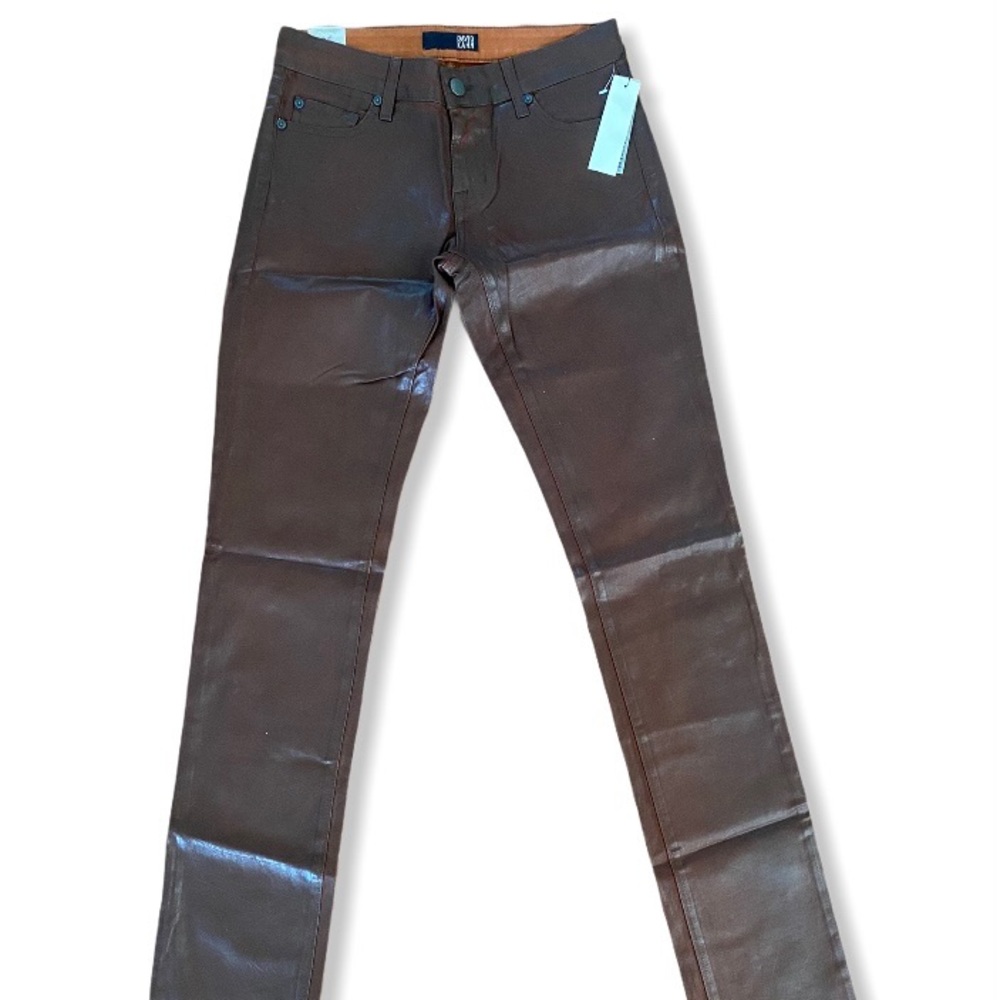 David Kahn Nikki Straight Leg chameleon pants